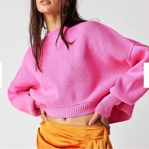 East street crop pullover